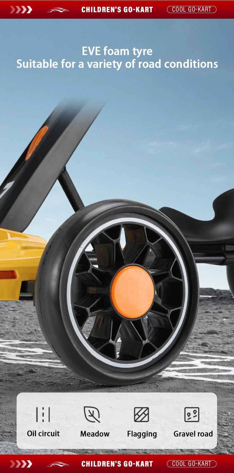 Go Kart Auto A Batería 12v Plegable Con Control Remoto