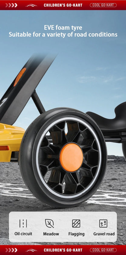 Go Kart Auto A Batería 12v Plegable Con Control Remoto