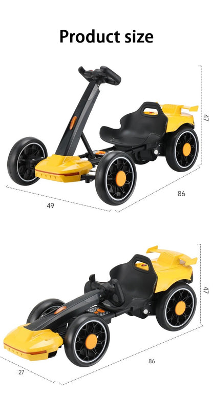 Go Kart Auto A Batería 12v Plegable Con Control Remoto