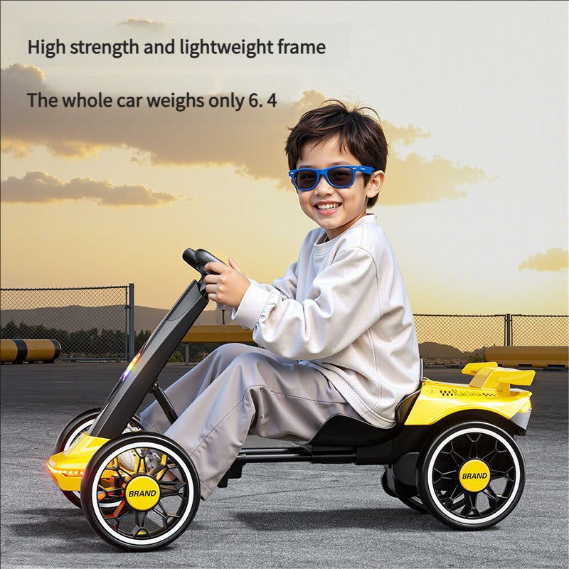 Go Kart Auto A Batería 12v Plegable Con Control Remoto