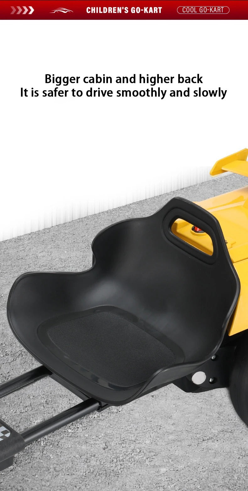 Go Kart Auto A Batería 12v Plegable Con Control Remoto