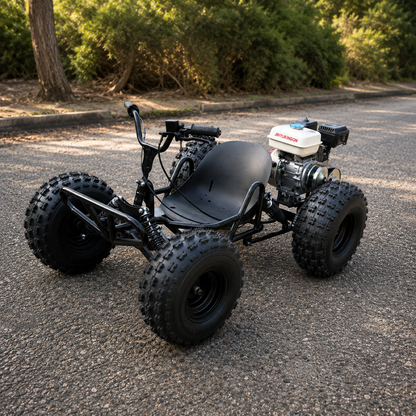 Minibuggy 210cc 4 Tiempos Negro Con Chasis Reforzado