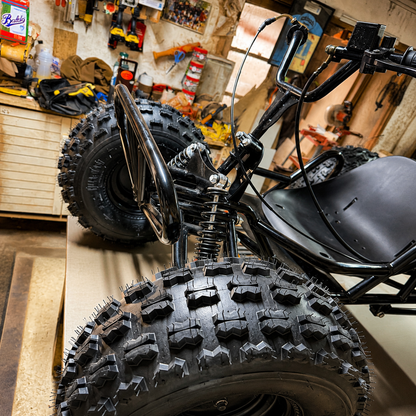 Minibuggy 210cc 4 Tiempos Negro Con Chasis Reforzado