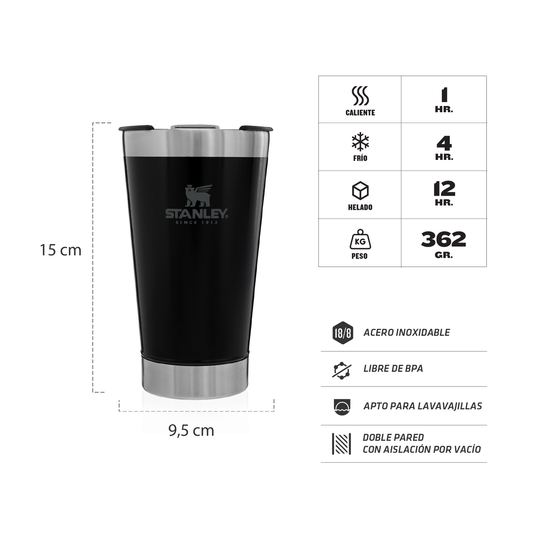 Vaso cervecero Stanley